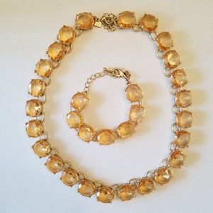 Banana Republic | Orange Bracelet & Necklace Set